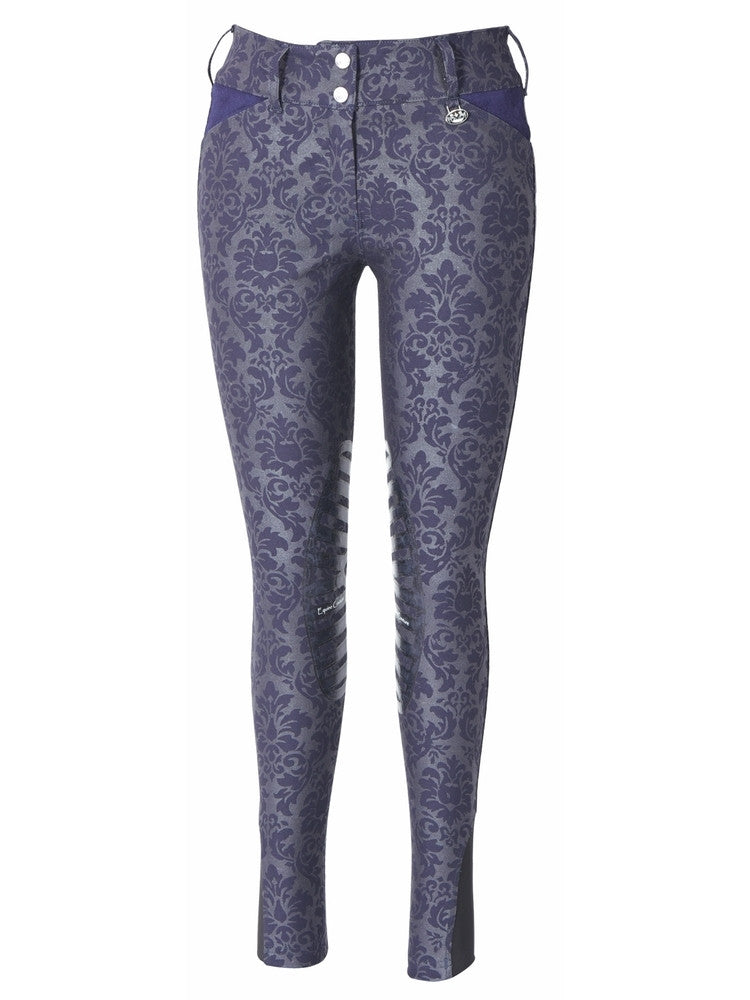 Equine Couture Ladies Damask Breeches