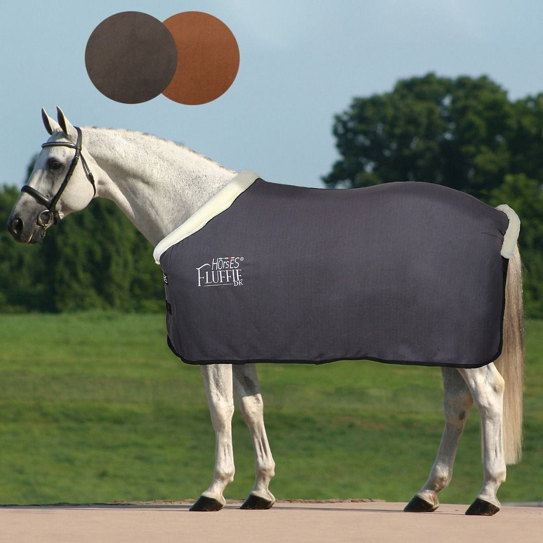 Horses DK fleece blanket